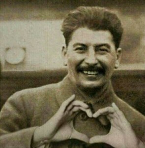 Create meme: who was Stalin, Stalin with a heart, Koba Stalin