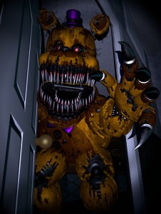 Создать мем: кошмарный голден фредди, фантом фредбер, five nights at freddy's