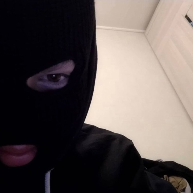 Create meme: the robber's mask, Balaclava knitted, guys in balaclavas