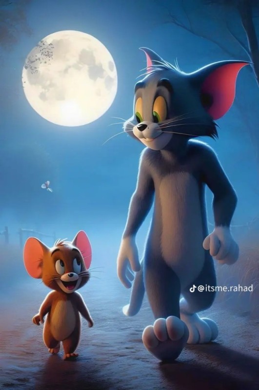 Create meme: Tom from Tom and Jerry, Jerry with, tom tom and jerry