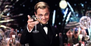 Create meme: DiCaprio, a toast to those, DiCaprio glass