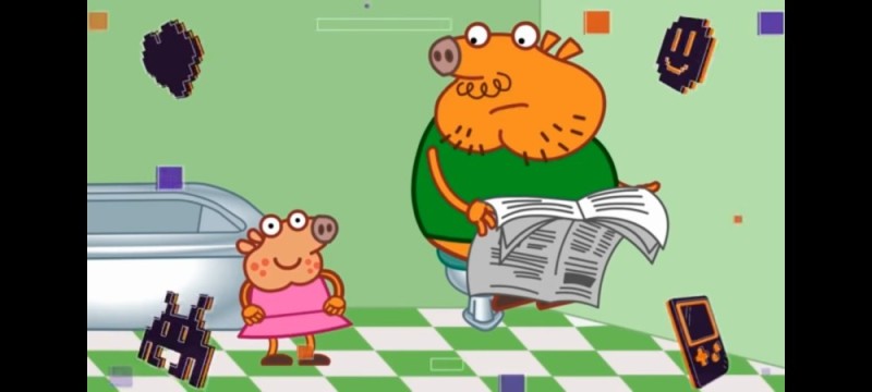 Создать мем: мистер картошка свинка пеппа, свинка пеппа свинка пеппа, мультик свинка пеппа