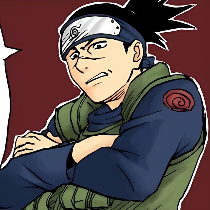 Create meme: Umino Iruka, Asuma Sarutobi, Iruka