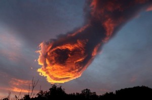 Создать мем: облака рисованные, небо, закат облака