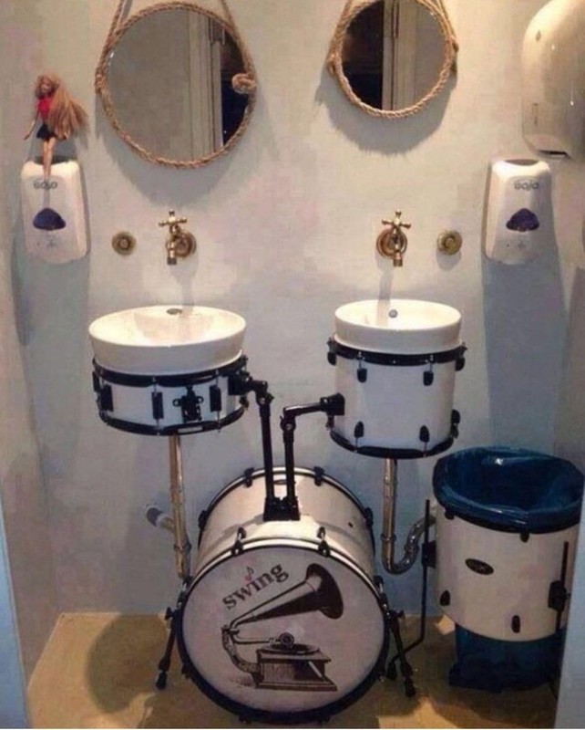 Create meme: musical instruments , The drummer's room, drum kit
