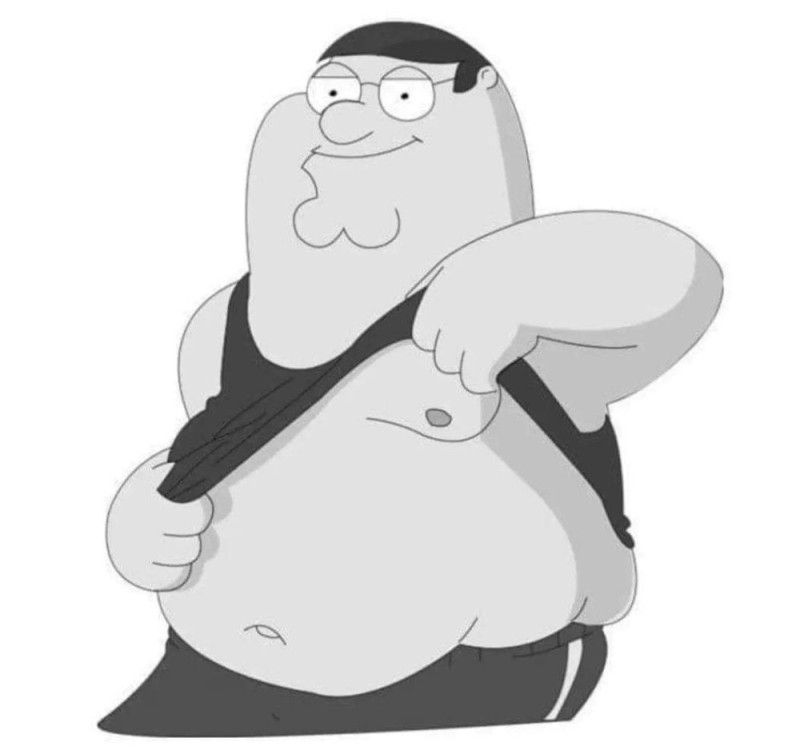 Create meme: Peter Griffin , Peter Griffin with a mug, family guy characters