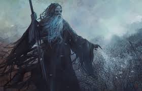 Create meme: Gandalf the white vs Saruman