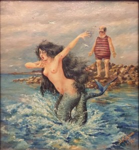 Create meme: painting, Mermaid
