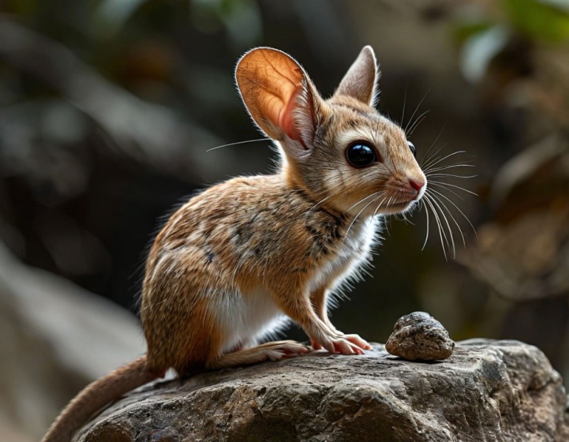 Create meme: jerboa, jerboa animal, desert jerboa