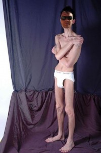 Create meme: very skinny people pictures, Jeremy Glazer, thin man