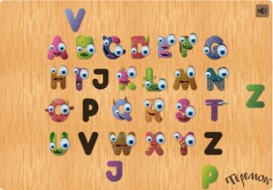 Create meme: letters for kids, English letters for kids, funny letters of the English alphabet