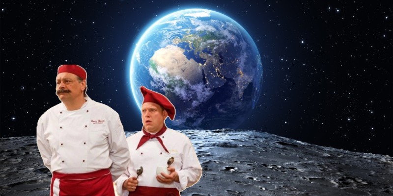Создать мем: кухня виктор баринов, земля с луной, кухня сериал 1 сезон
