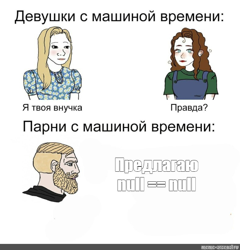 Создать мем: null