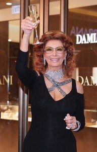 Create meme: Sophia Loren 2010, Sophia Loren 2018, Sophia Loren damiani