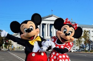 Create meme: disney, Mickey and Minnie mouse, Mickey and Minnie mouse in Kursk 3 Oct 2015