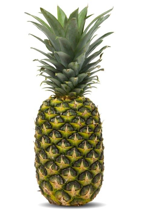 Create meme: pineapple on a white background, pineapple fruit, ananas 