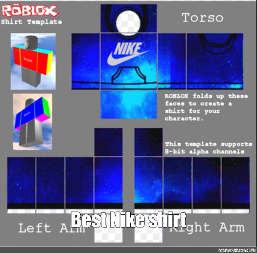 Somics Meme Best Nike Shirt Comics Meme Arsenal Com - coolest roblox shirt template