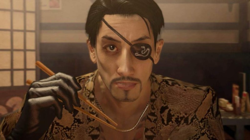 Create meme: yakuza 5, goro majima, yakuza