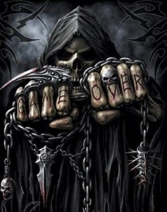 Создать мем: grim reaper art, reaper art, grim reaper