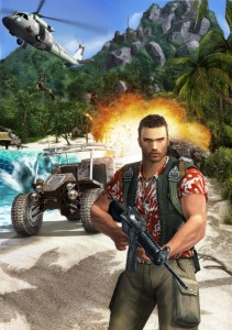 Создать мем: джек карвер far cry, игра far cry 1, игра far cry