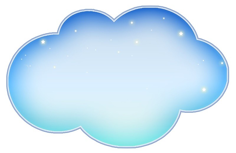 Create meme: cloud for kindergarten design, cloud, cloud for children