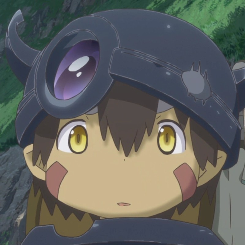 Create meme: made in abyss reg helmet, made in abyss, created in the abyss