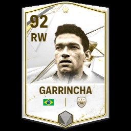 Create meme: garrincha fifa card, fifa garrincha, garrincha fifa 22 icon card