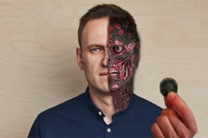 Create meme: Alexei Navalny, Harvey dent two-face, two-faced