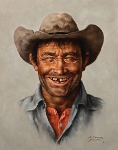Create meme: portraits of cowboys templates, Indiana Jones portrait, cowboy art