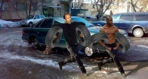 Create meme: stethem with tires, tire fitting cool, steal