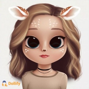 Создать мем: dollity, dollify аватар, нарисованный персонаж