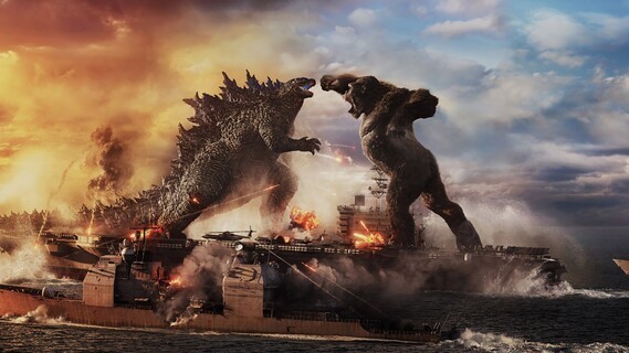 Create meme: godzilla and king Kong, Kong vs godzilla, Godzilla vs king Kong