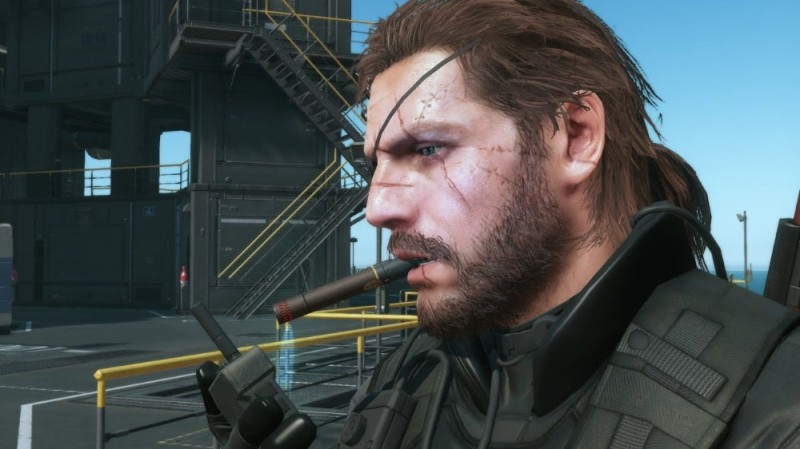 Create meme: Snake the big boss, big boss metal gear, metal gear solid v the phantom pain