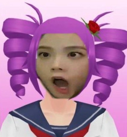 Create meme: yandere simulator, yandere simulator female characters, characters from yandere simulator