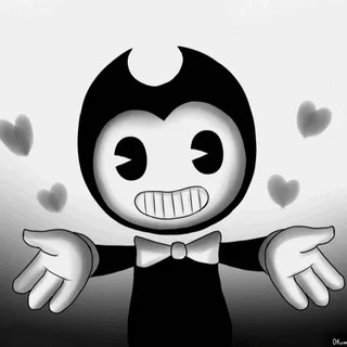 Create meme: bendy and ink, bendy, Bendy and the Bendy Demon ink machine