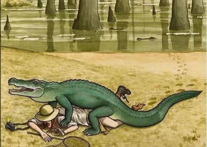 Create meme: chukovsky crocodile, crocodile dinosaur, crocodile 