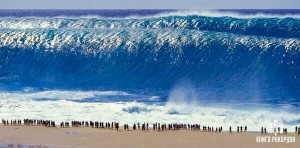 Создать мем: wave after wave, цунами, волна