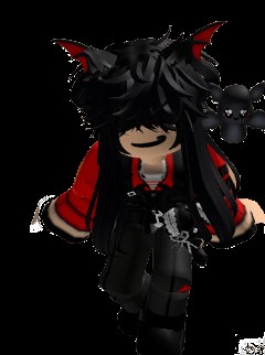 Create meme: black background gacha life, roblox avatar 2021, mm 2 roblox