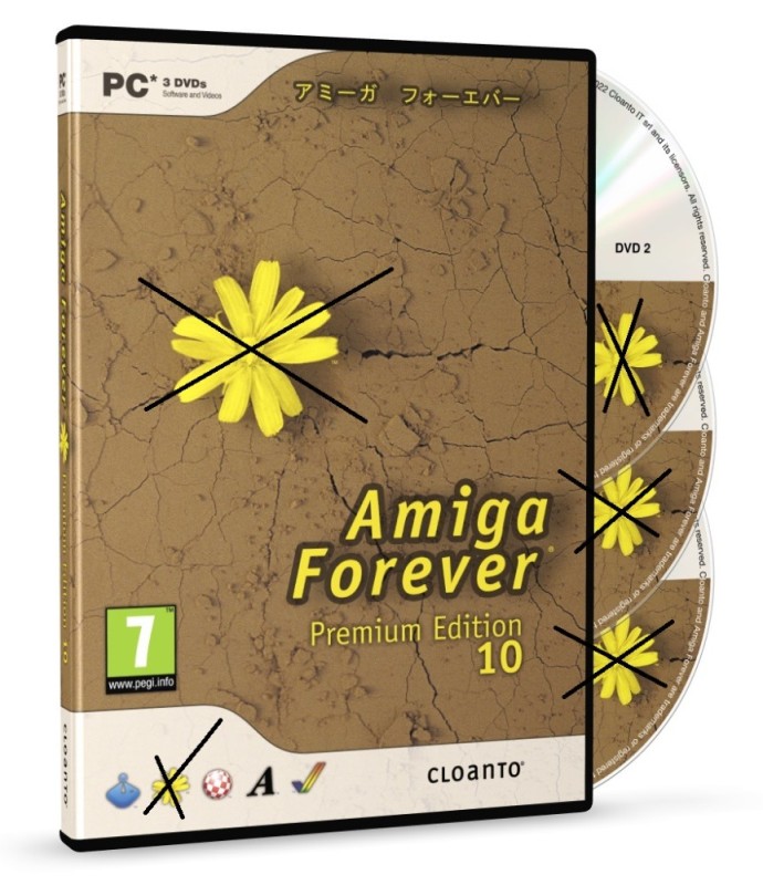 Create meme: cloanto amiga forever, images of the amiga forever plus edition, embedded 8.1 industry pro