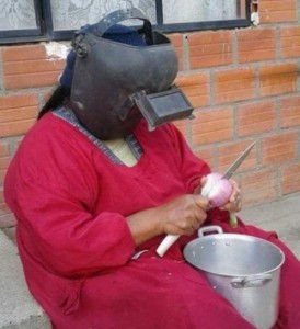 Create meme: welding mask