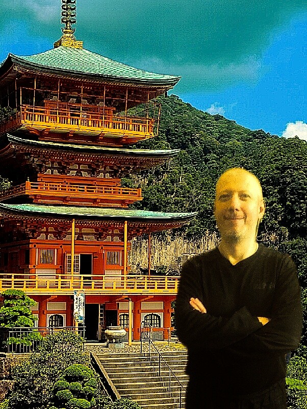 Create meme: japan temple, architecture, male 