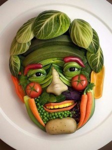 Create meme: strange dishes, food, vegetables