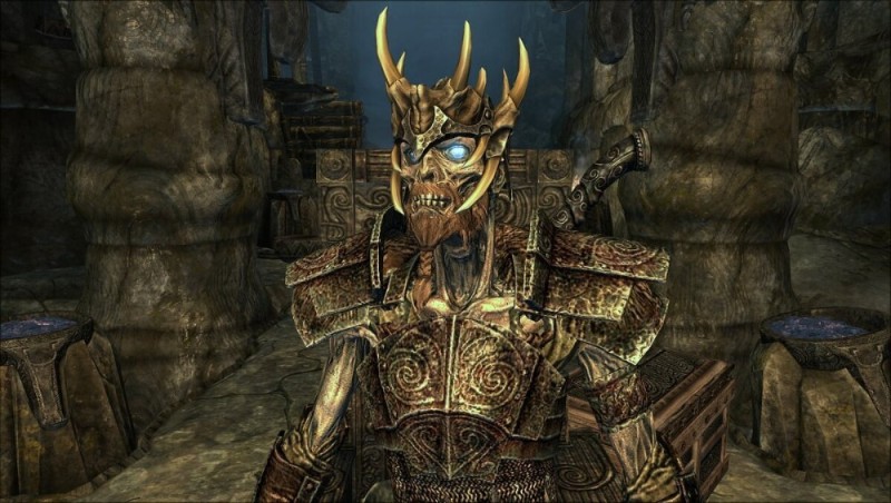 Create meme: Dwarven Centurion of Skyrim, The Dwemer Centurion Teso, Draugr is the king