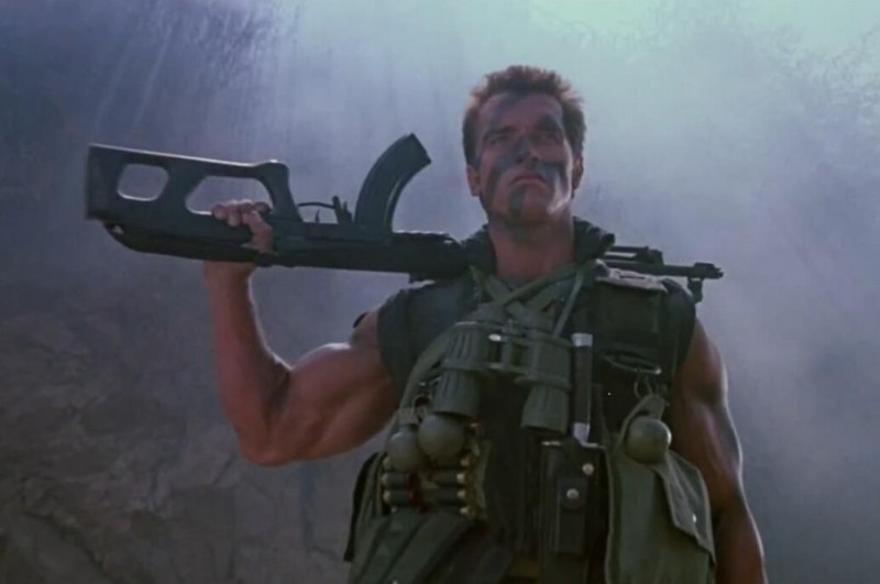 Create meme: Arnold Schwarzenegger , Arnold Schwarzenegger commando, Schwarzenegger commando