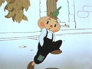 Создать мем: чиполлино, чиполлино 1961, кадр из мультфильма чиполлино