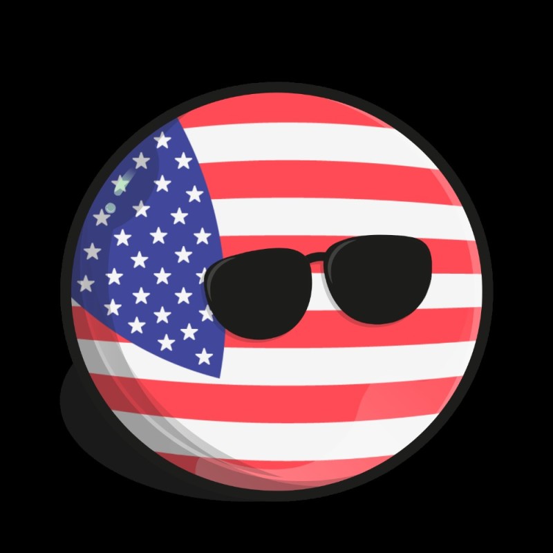 Создать мем: америка страношары, сша кантриболз, countryballs америка