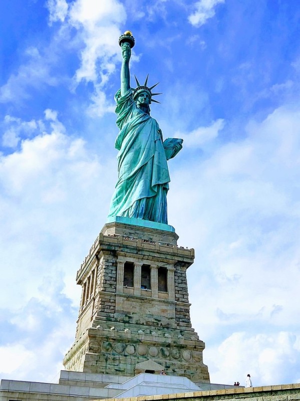 Создать мем: нью йорк статуя, статуя свободы, америка статуя свободы
