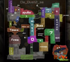 Create meme: symbols on the map, cs go map, in cs go