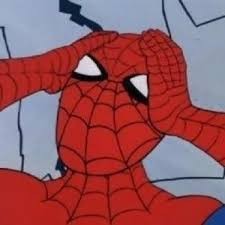 Создать мем: spider man meme, человек паук мем, человек паук 1967 мемы