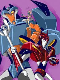 Create meme: Transformers Knockout and Breakdown, Starscream find, Transformers Animated Jetstorm